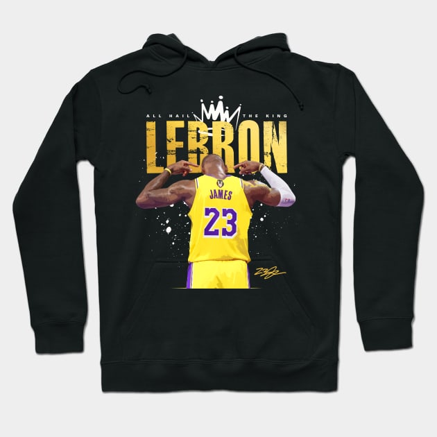 Lebron James Go Crazy Celebration Hoodie by Juantamad